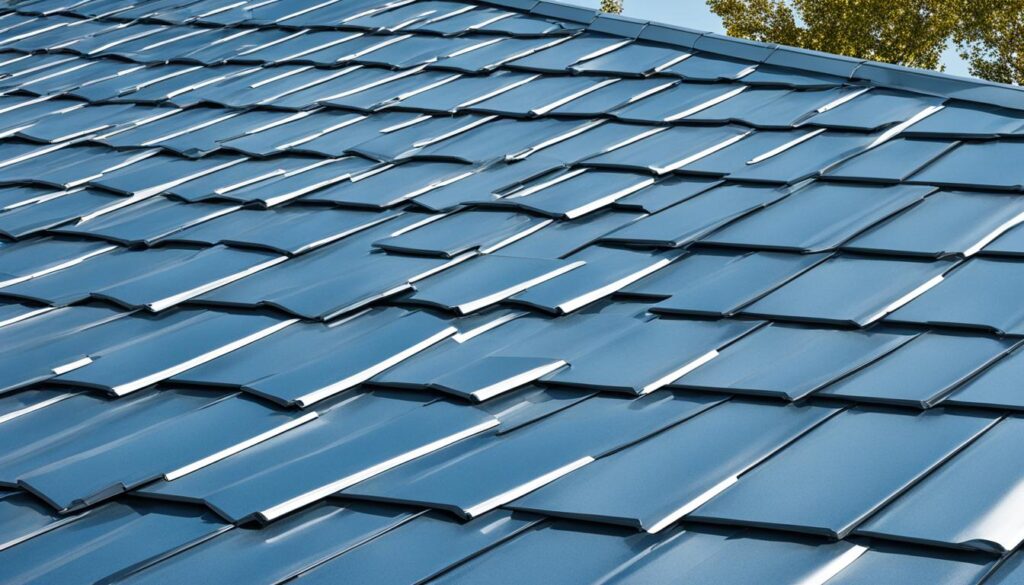 Metalen dakpannen