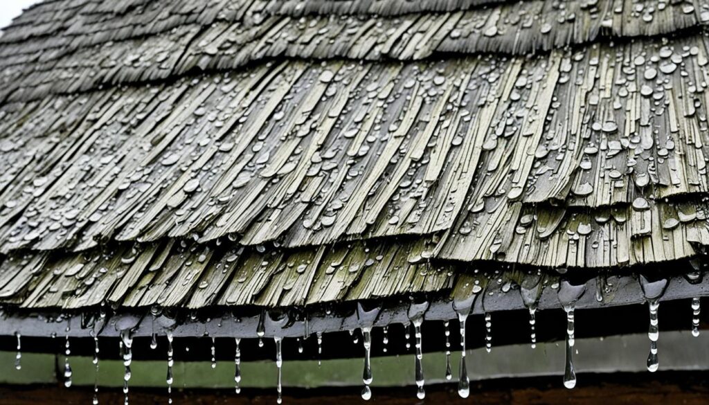 Hoe herken je een daklekkage in een rieten dak?