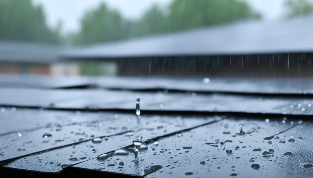 Wat te doen bij een daklekkage tijdens hevige regen?