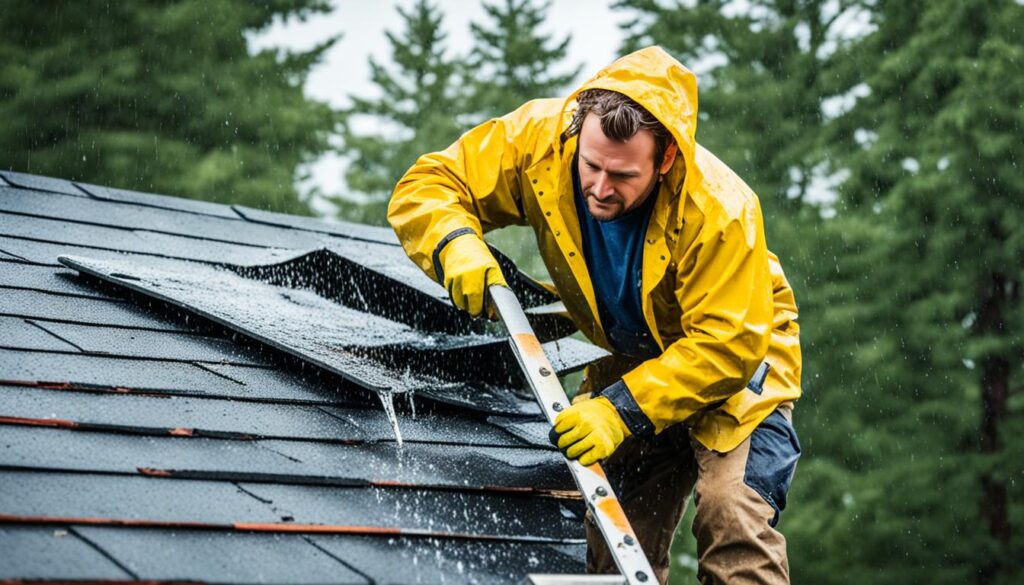 Wat te doen bij lekkage langs dakpannen?