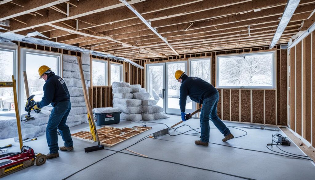 Garage dak isoleren