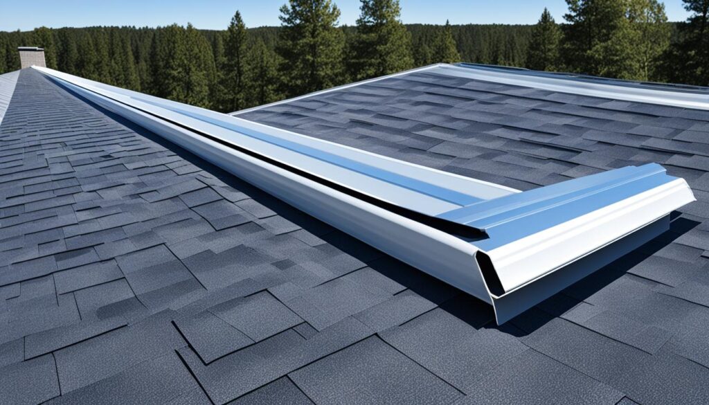 dakrand geïntegreerde regenpijp