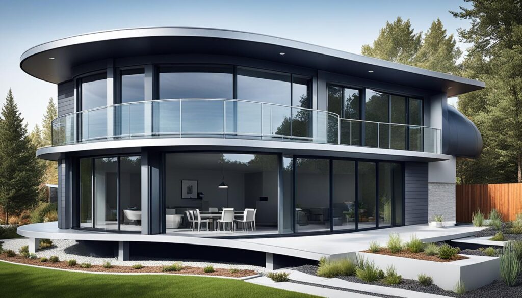 geïntegreerde regenpijp