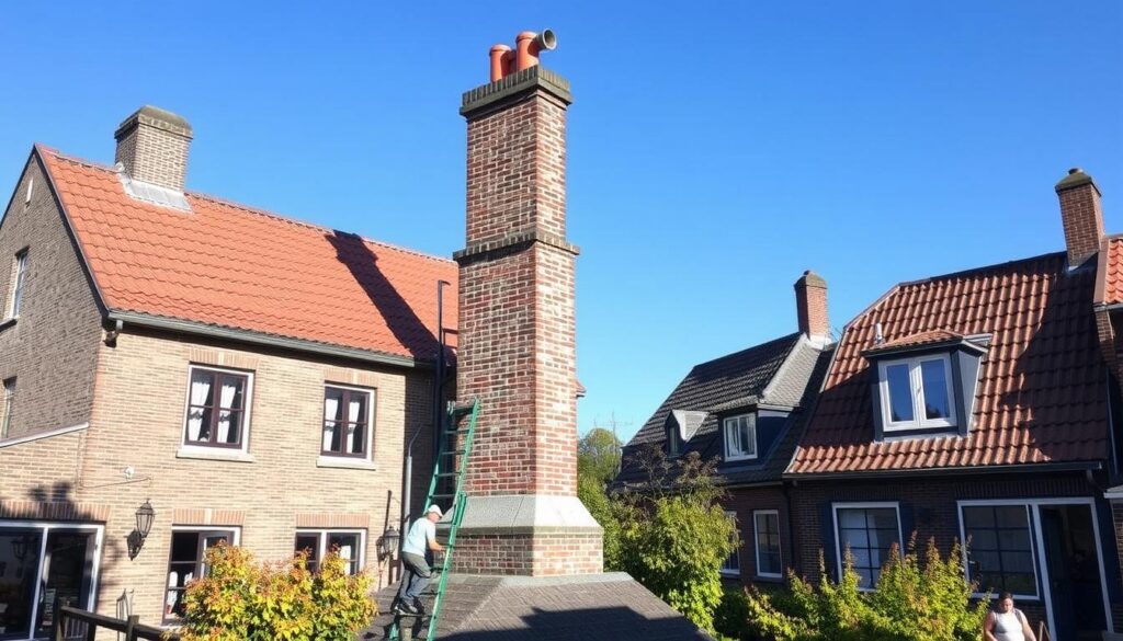 Schoorsteen renovatie Driebergen-Rijsenburg