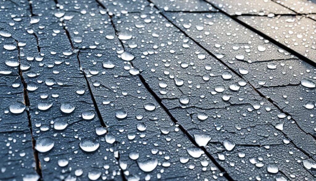 Wat te doen bij lekkage door gebarsten dakbedekking?