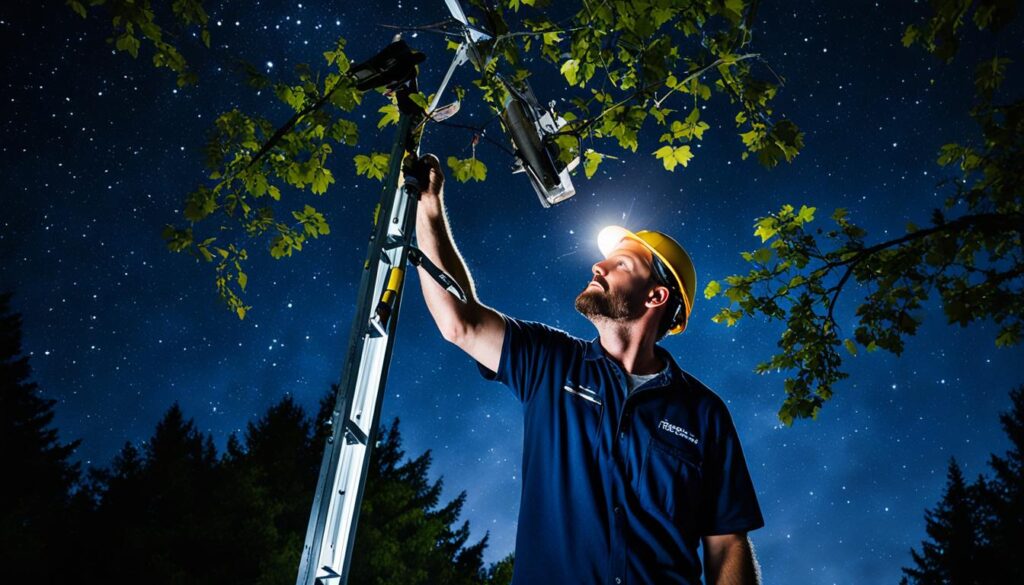 Garage dak inspectie