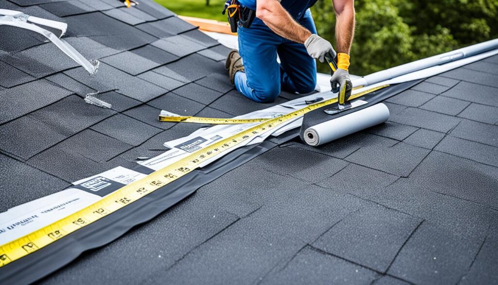 Voorbereidingen EPDM-dak installatie