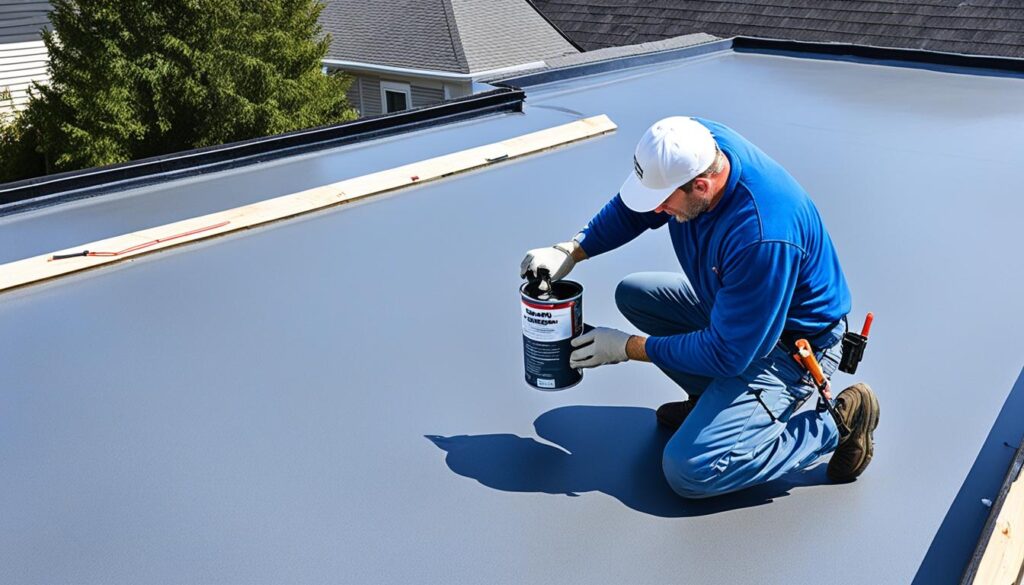 polyurethaan dakcoating installeren